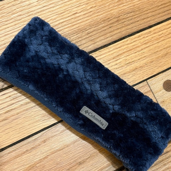Columbia Accessories - Columbia Dark Blue Plush Womens Headband Outdoors Earmuff